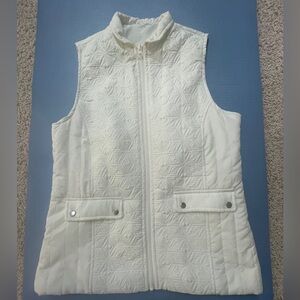 Women's White Outdoor Vest - Size M